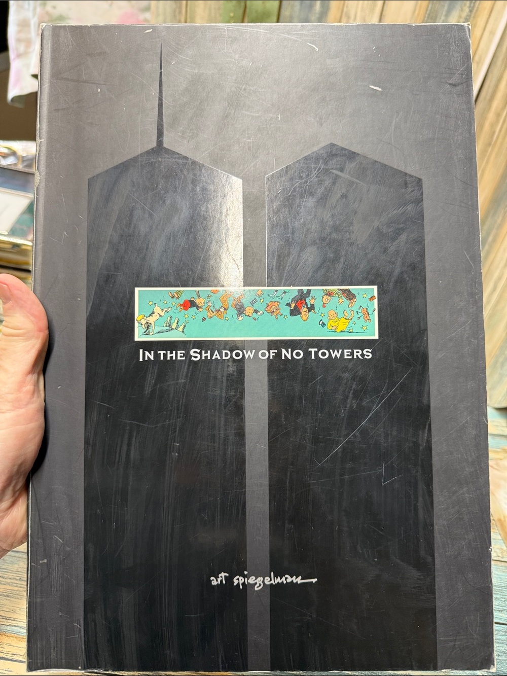 In the shadow of no towers Art Spiegelman hardcover first ed. 2004 graphic novel